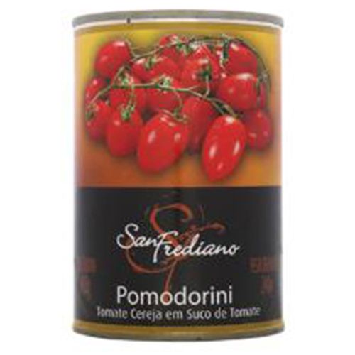 Tomate Cereja Italiano Pomodori San Frediano Lata 400g