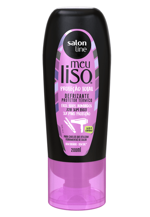 Defrizante Meu Liso Proteção Total Salon Line 200ml