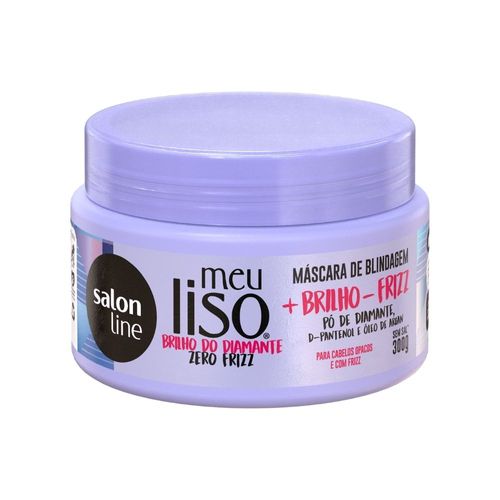 Máscara de Banho Salon Line Meu Liso Brilhante 300g