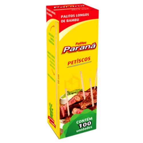 Palito Longo Paraná para Petisco 100 Unidades