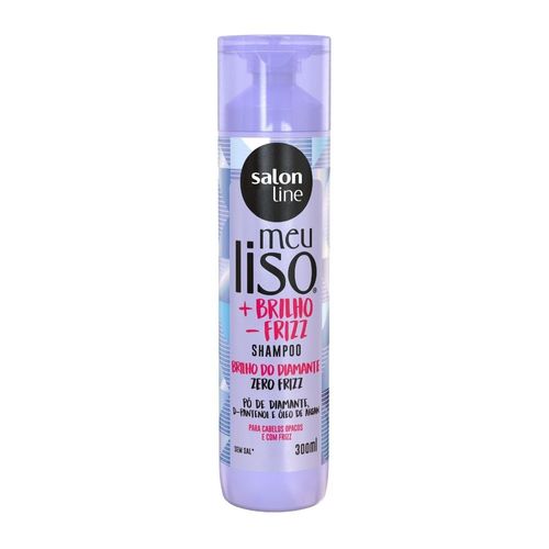 Shampoo Meu Liso + Brilho - Frizz Salon Line 300ml