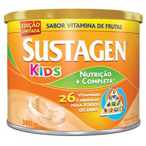 Complemento Alimentar Sustagen Kids Vitamina de Frutas Lata 380g