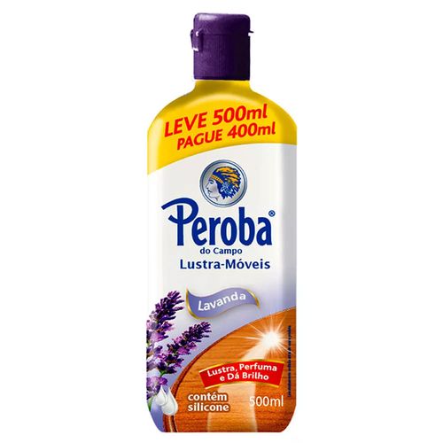 Lustra Móveis Peroba do Campo Lavanda Leve 500ml  Pague 450ml