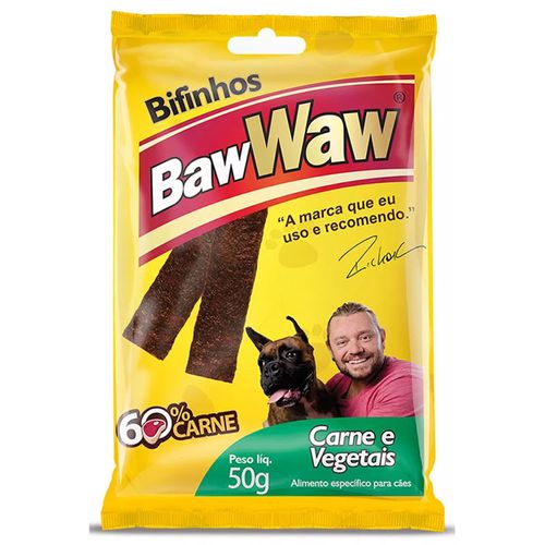 Alimento Cão Baw Waw Bifinhos 50g