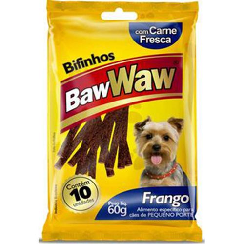 Bifinho Bawwaw  para Cão de Pequeno Porte Frango 50 g