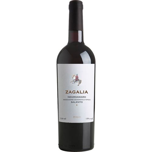Vinho Italiano Zagalia Minini Tinto Negroamaro 750 ml