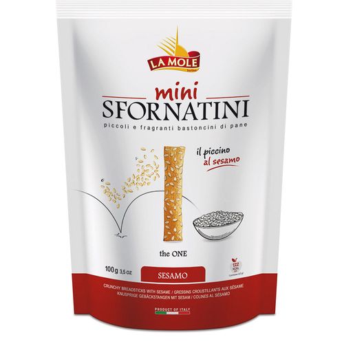 Grissini Italiano Mini Sfornatini Gergelim 100g