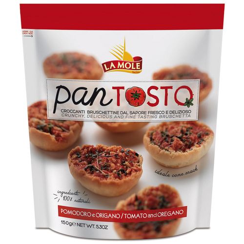 Bruschetta Italiana Pantosto La Mole Tomate e Orégano 150g