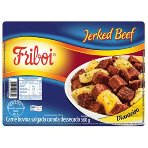 Jerked Beef Friboi Bovino Dianteiro 500 g