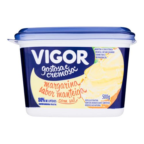 Margarina Vigor com Sal Sabor Manteiga 500 g