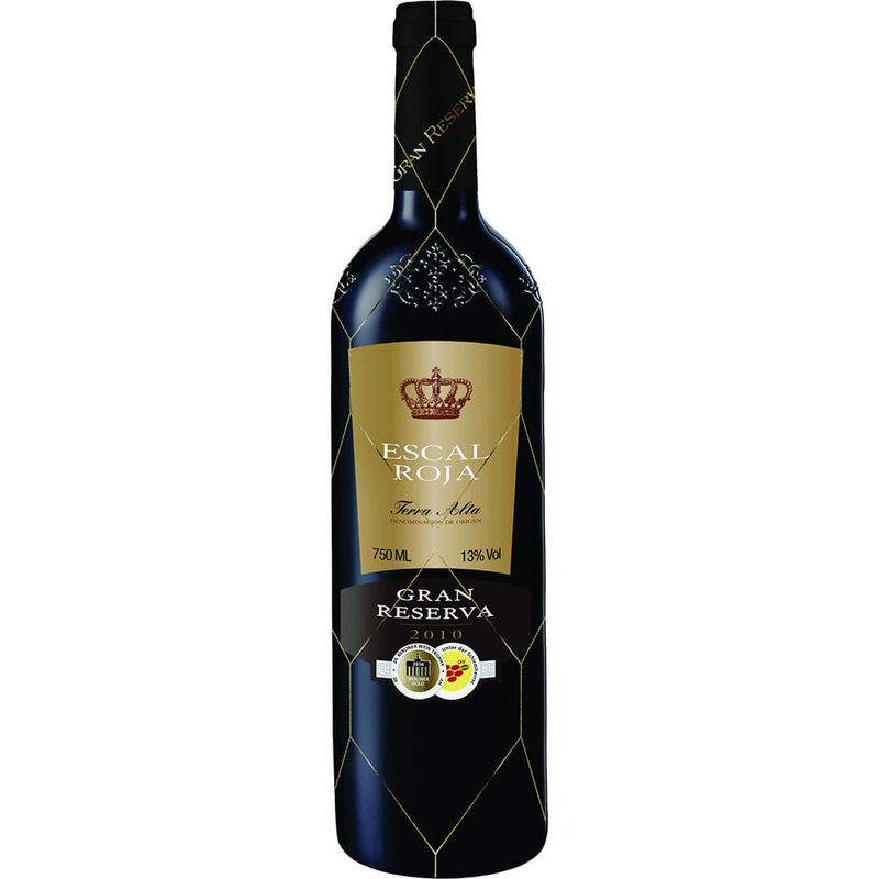Vinho-Espanhol-Escal-Roja-Tinto-Gran-Reserva-750ml