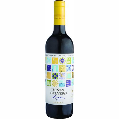 Vinho Espanhol Tinto Viñas Del Vero Luces Cabernet Sauvignon,Tempranillo & Syrah 750 ml