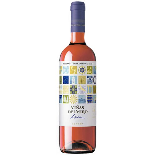 Vinho Espanhol Rosé Viñas Del Vero Luces Merlot,Tempranillo  & Syrah  750 ml