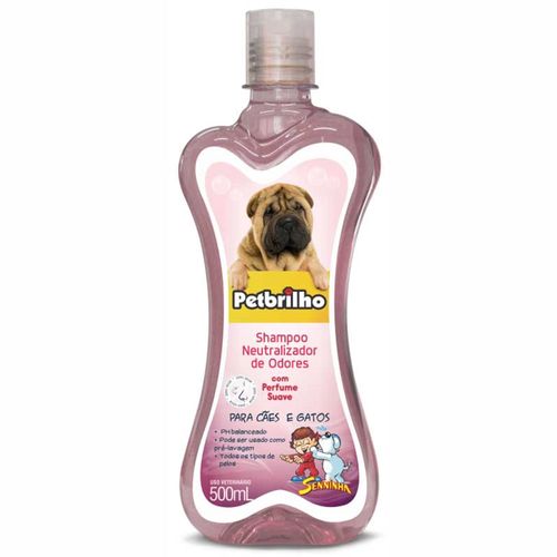 Shampoo para Cães e Gatos Petbrilho Neutralizador de Odor 500ml