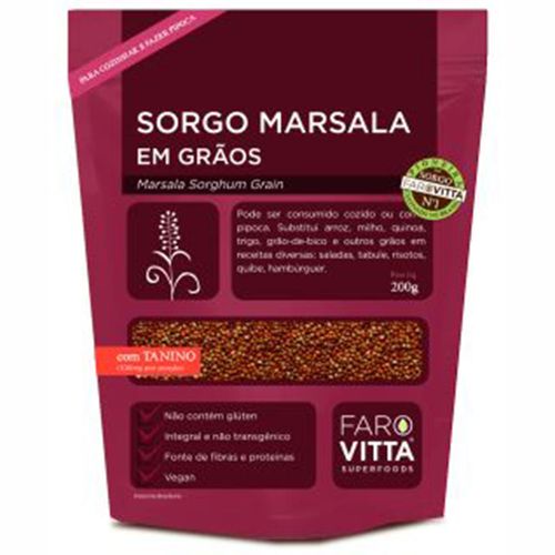 Sorgo Marsala Favoritta em Grãos 200g