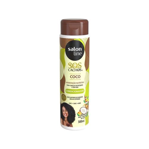 Condicionador Salon Line  SOS Cachos Coco Tratamento Profundo 300 ml
