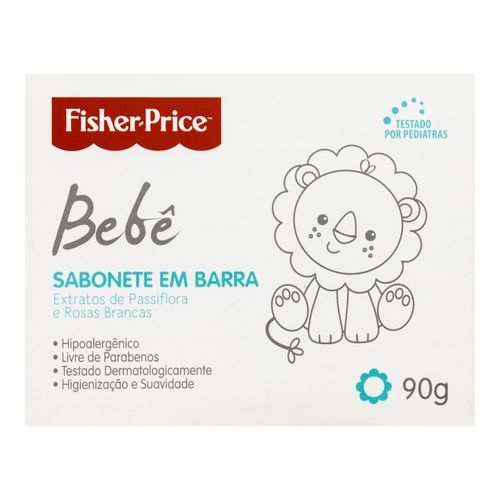 Sabonete Infantil Fisher Price Bebê 90g