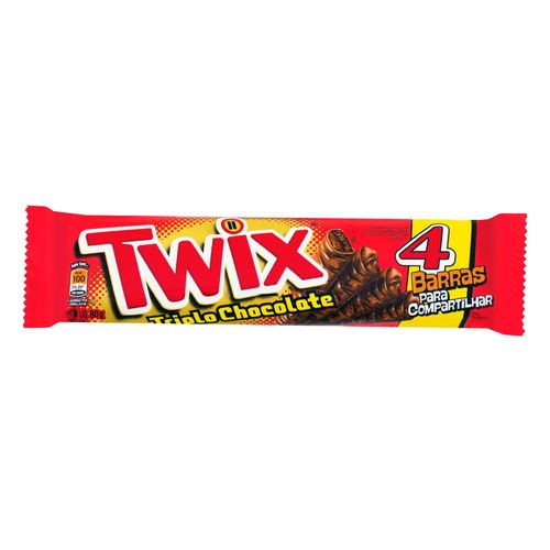 Chocolate Twix Triplo 80 g