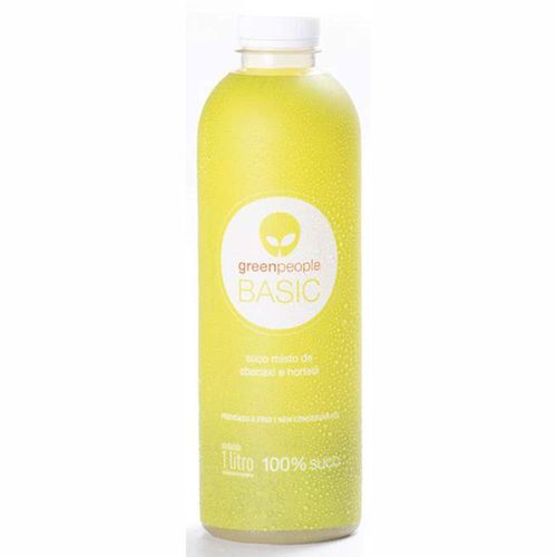 Suco Pronto Greenpeople Basic Abacaxi e Hortelã Garrafa 1L