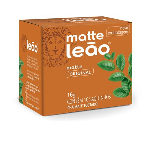 Chá Matte Leão Natural 16g com 10 Sachês
