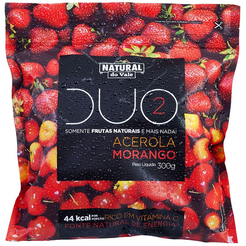 Mix-de-Frutas-Natural-Do-Vale-Morango-e-Acerola-Pacote-300-g