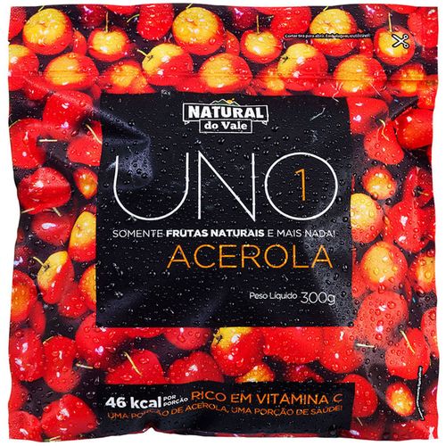 Acerola Congelada Natural Do Vale 300 g