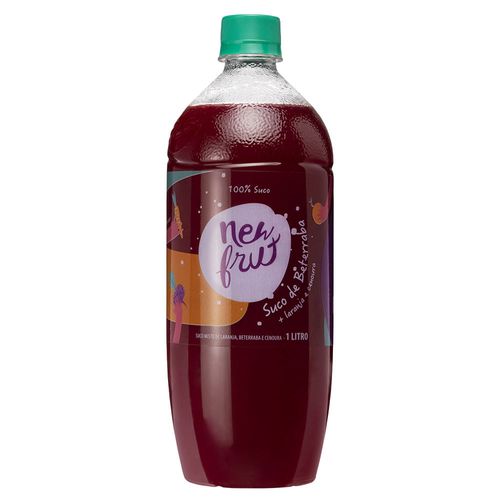 Suco Integral Newfrut Beterraba, Laranja e Cenoura 1L