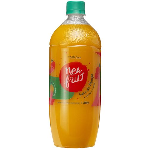 Suco Integral Newfrut Manga, Laranja e Maçã 1L