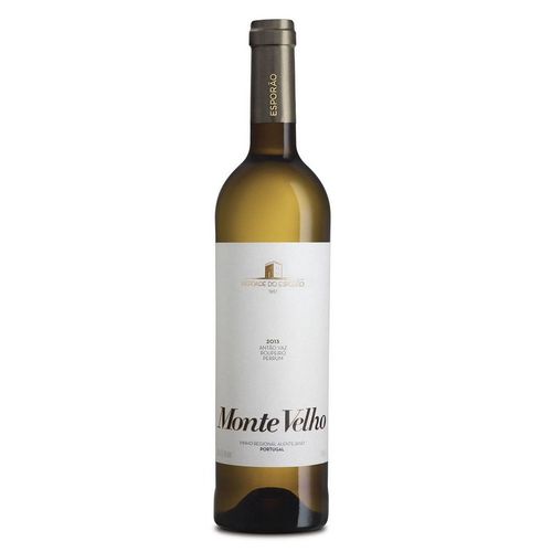 Vinho Português Branco Seco Monte Velho Esporão Antão Vaz Roupeiro Perrum Alentejano Garrafa 750ml