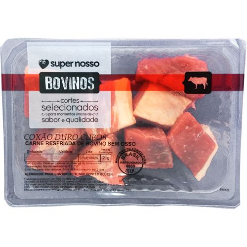 Chã De Fora Super Nosso Cubos Resfriado 500g