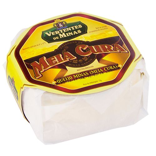 Queijo Minas Vertentes De Minas Meia Cura 1Kg