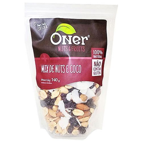 Mix de Nuts e Coco Oner Pacote 140 g