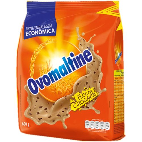 Achocolatado em Pó Ovomaltine Flocos Crocantes Pacote 600 g