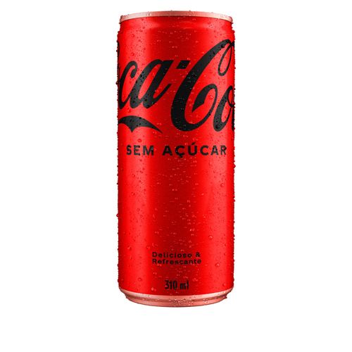 Refrigerante Coca-Cola Sem Açúcar Sleek 310ml