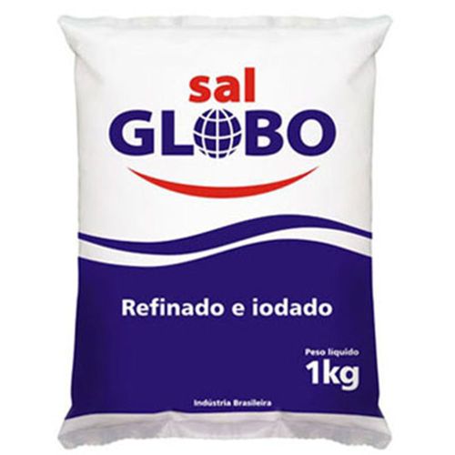 Sal Refinado Globo 1kg