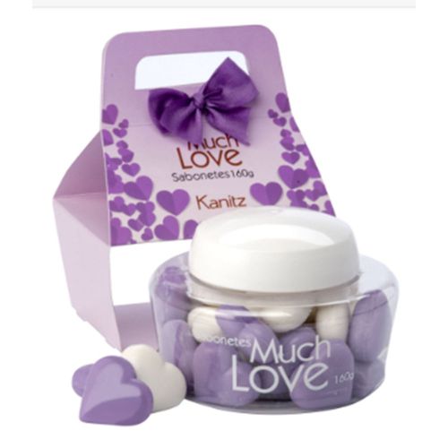 Sabonete Kanitz Much Love Mini Coração Lilás 160g