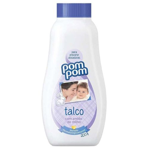 Talco Infantil Pompom 200g