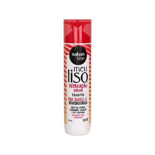 Shampoo Salon Line Meu Liso Argan Reparação 300ml