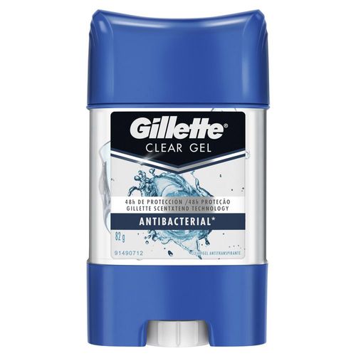 Antitranspirante Gel Invisible Antibacterial 5 Active Protect+ Gillette Specialized 82g