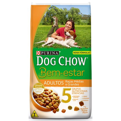 Ração para Cão Dogchow Adultos Raças Médias e Grandes 3kg