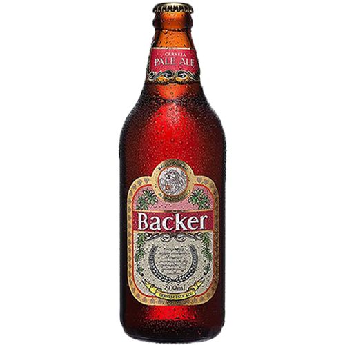 Cerveja Backer Pale Ale Garrafa 600 ml