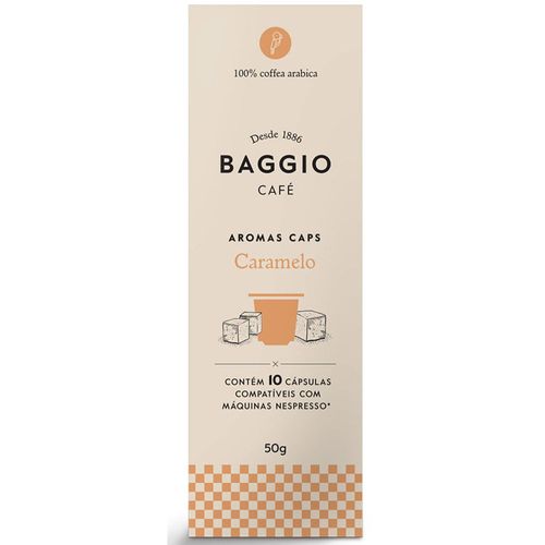 Cápsula de Café Baggio Caramelo 10 Unidades 50g