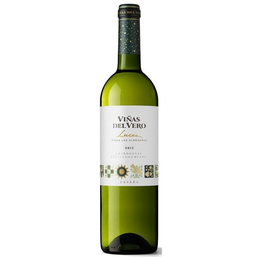 Vinho Espanhol Vinas Del Vero Luces Premium Chardonnay Sauvignon Blanc 750ml