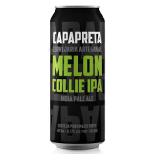 Cerveja Capa Preta Mellon Collie IPA Lata 473ml