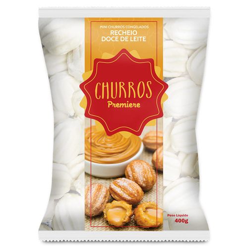 Mini Churros Premiere Doce De Leite Congelado 400g