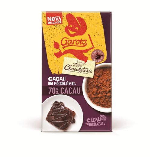 Chocolate em Pó GAROTO 70% Cacau 200g