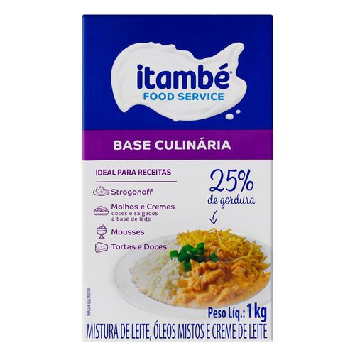 Creme Culinário Itambé Food Service Caixa 1kg