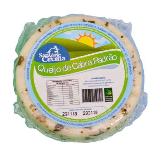 Queijo De Cabra Santa Cecília Temperado 1Kg