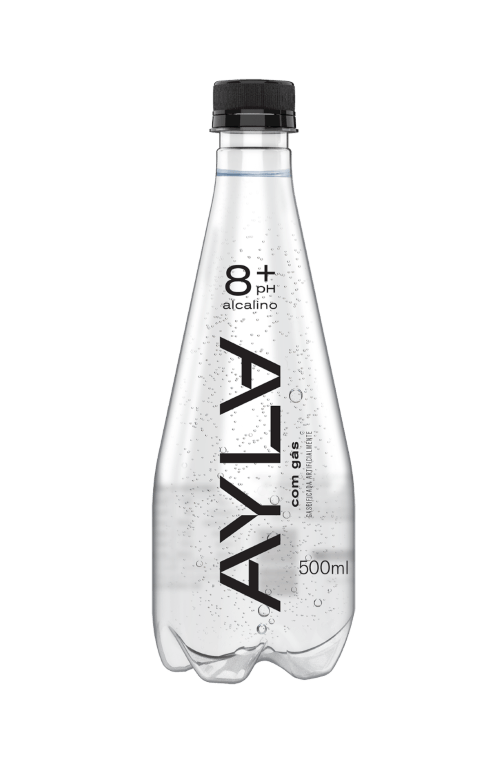 Água Alcalina Ayla Com Gás 500ml