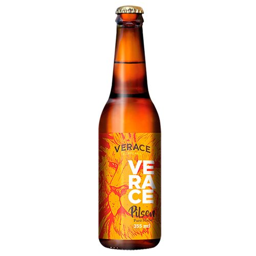 Cerveja Verace Pilsen Puro Malte Long Neck 355ml